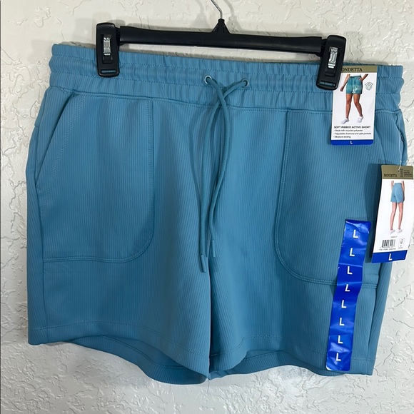 Mondetta Blue Women's Shorts - Picture 1 of 5